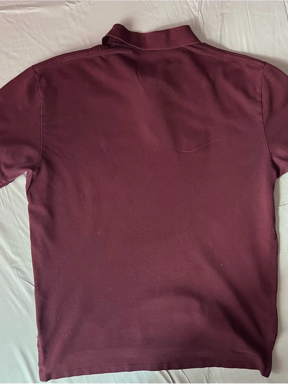 Ralph Lauren Men’s Maroon Polo Shirt with Embroidered Pony